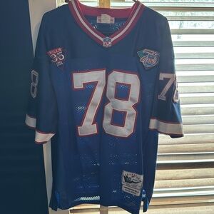 Bruce Smith Buffalo Bills Jersey. Brand is Mitchell&Ness size XL